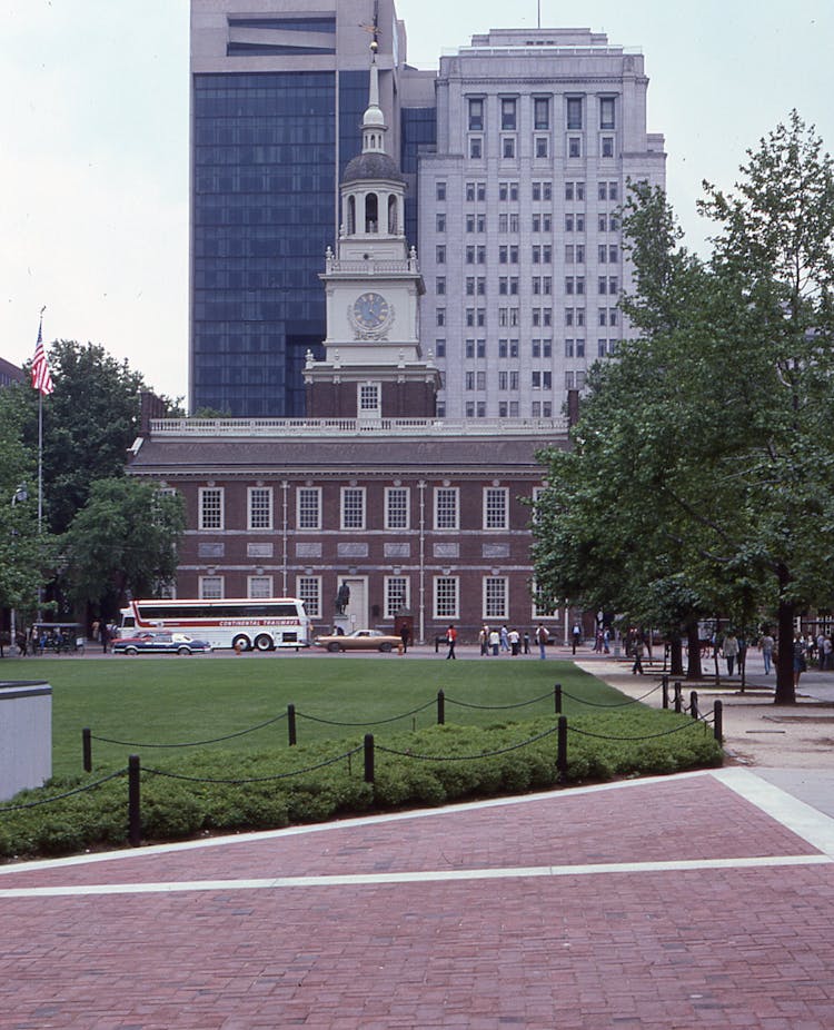 The Historic Independence Hall In Philadelphia