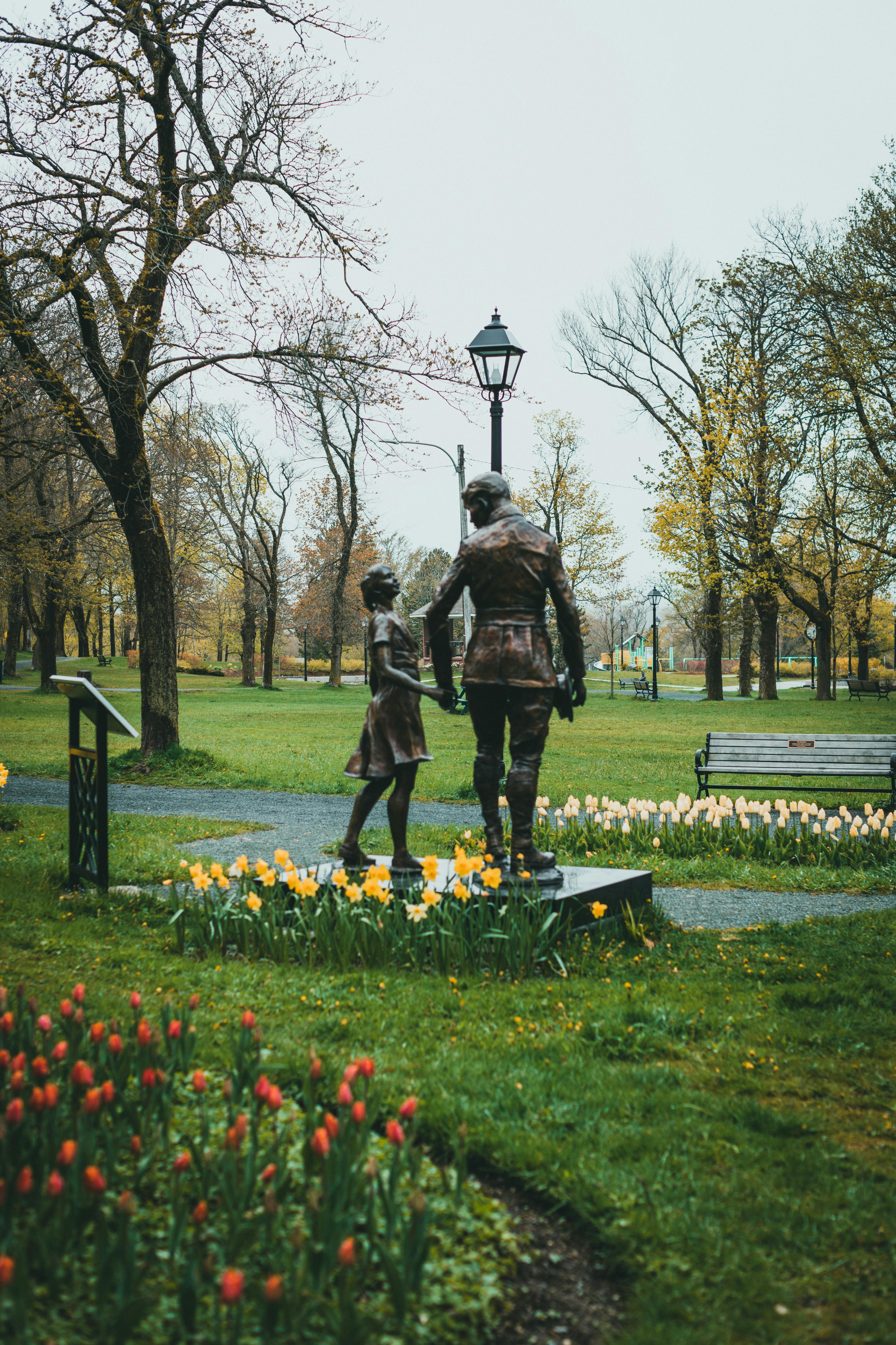 The Statue at Bannerman Park · Free Stock Photo