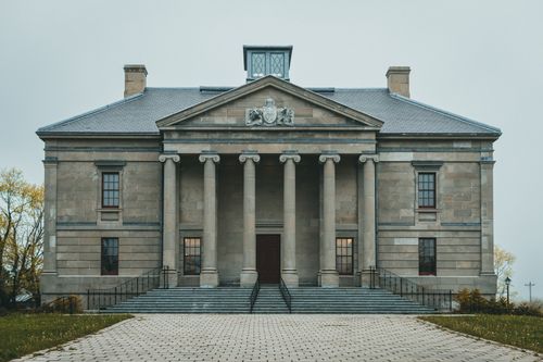Free Stunning colonial-era government building with classic architecture, captured from the front. Stock Photo