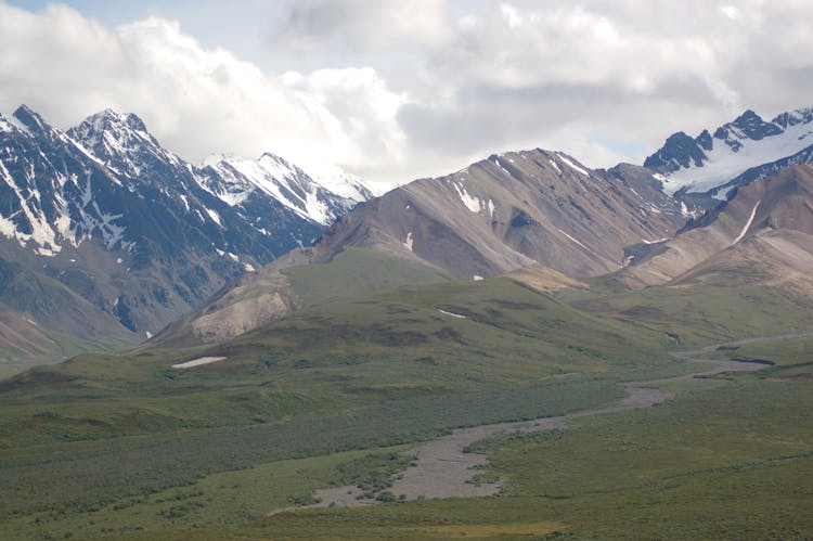 Snow Capped Mountain Ranges