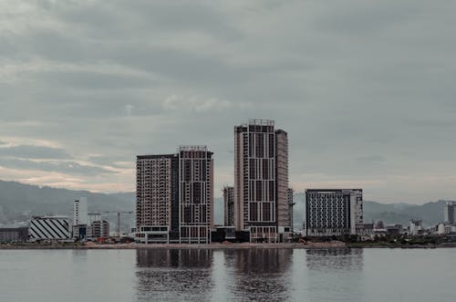Waterfront Buildings by the River