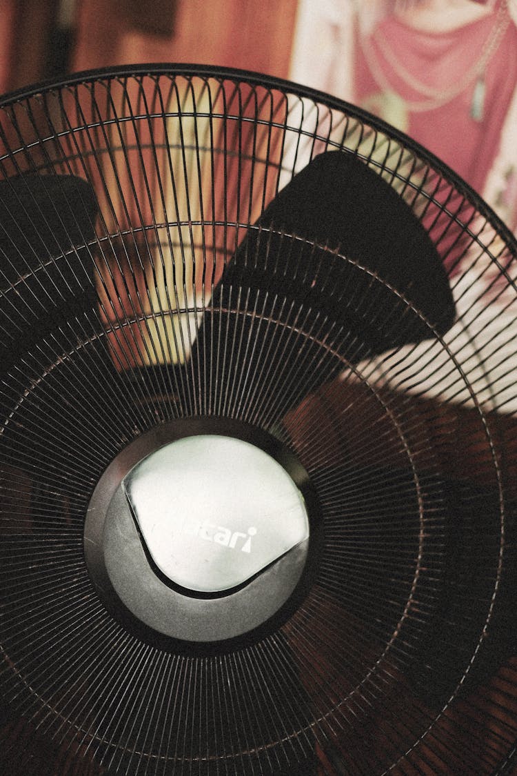 The Grills Of An Electric Fan