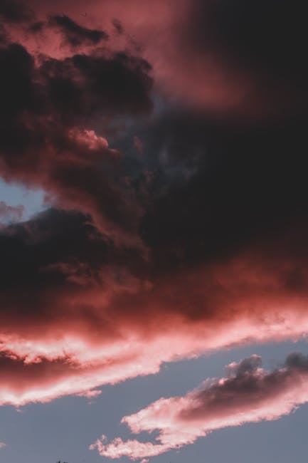 White And Purple Cloud · Free Stock Photo