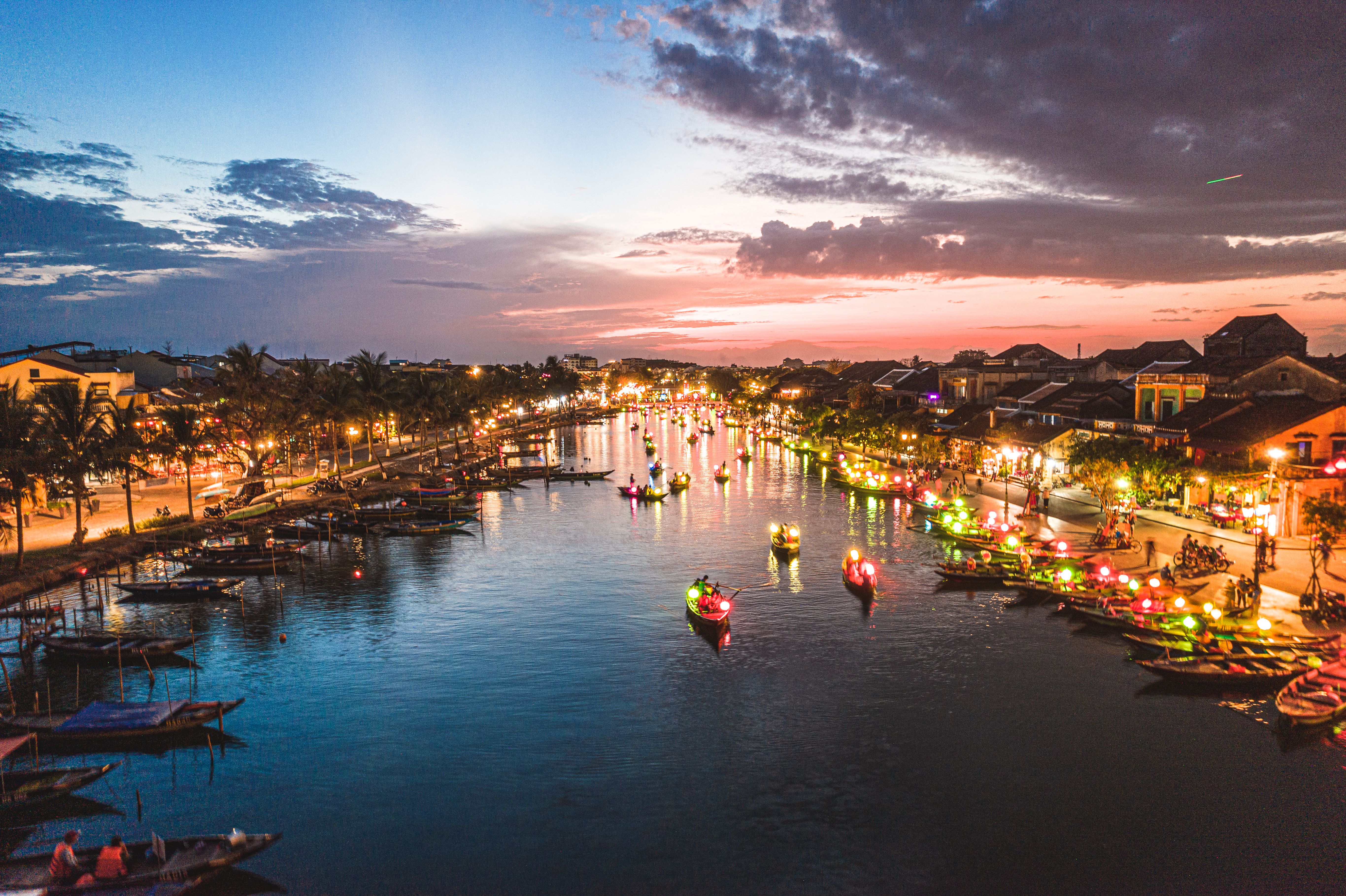 Hội An at golden hour