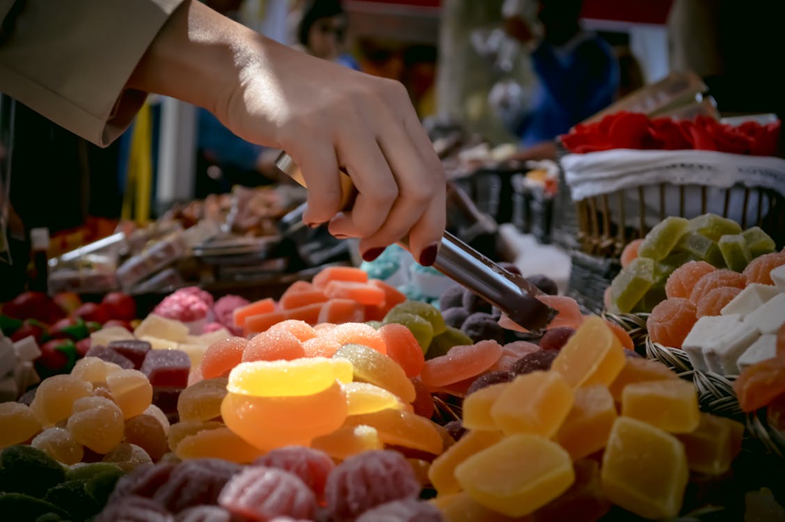 Free stock photo of candy, food festival, food market Stock Photo