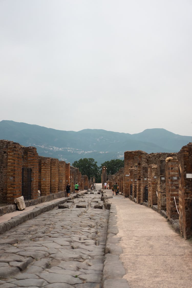 Part Of Pompeii Museum Italy