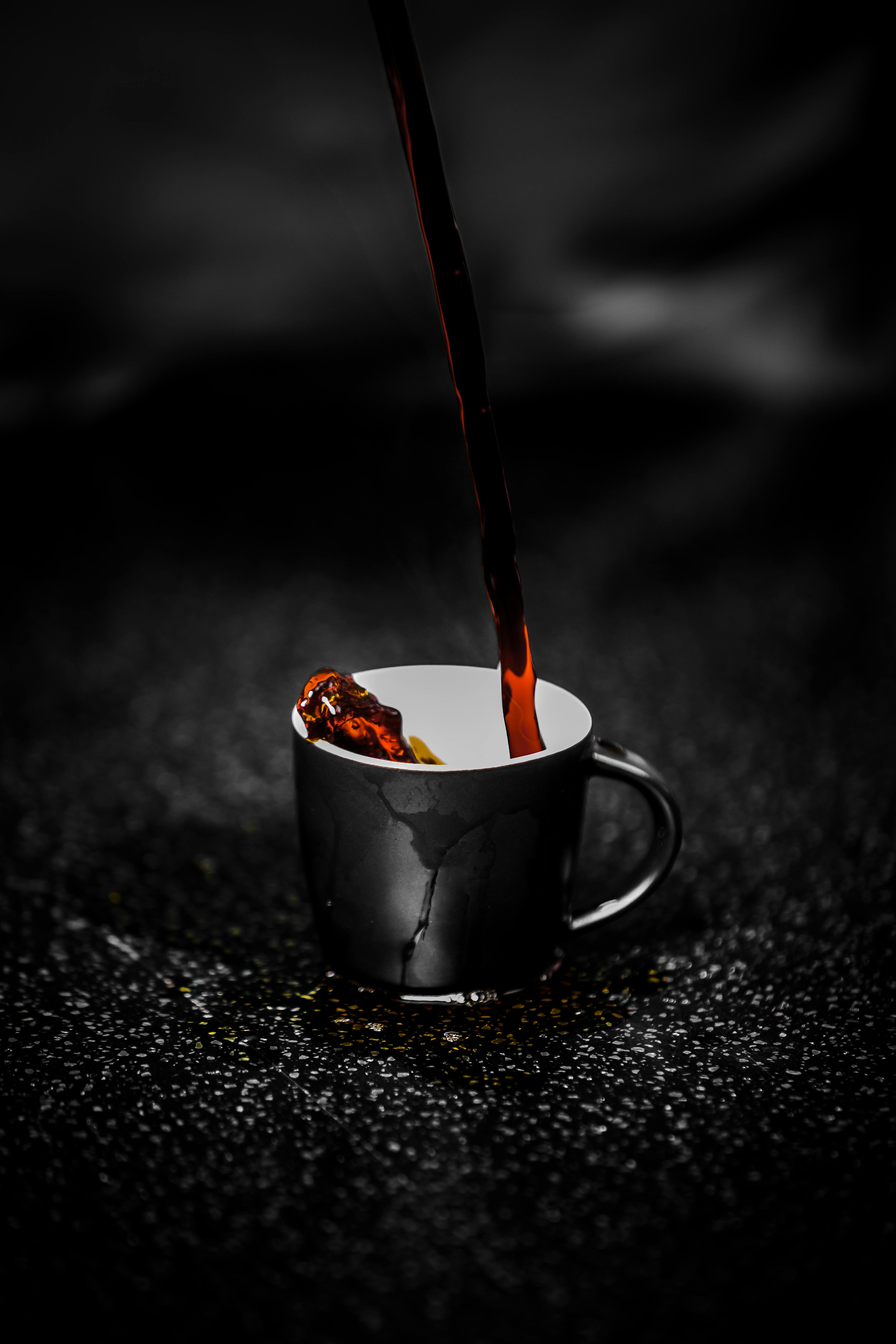 coffee cup with drop Baixar foto grátis №74081