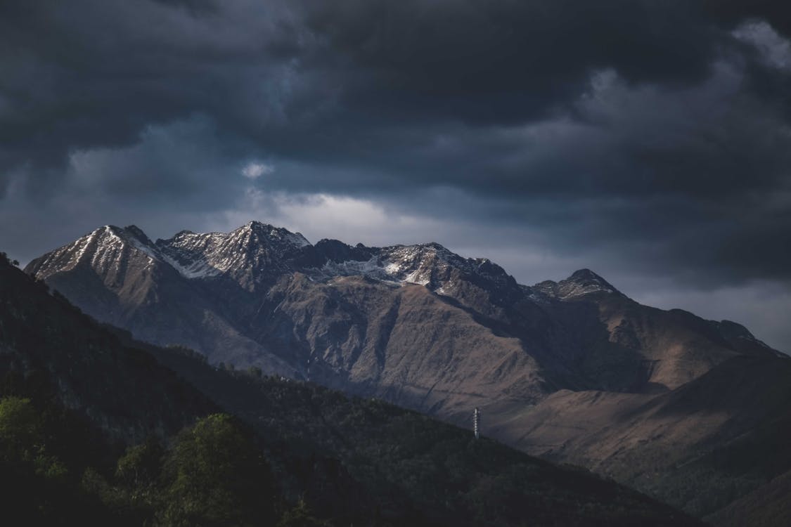 Photos gratuites de arrière-plan, campagne, Ciel sombre