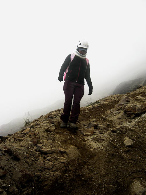 A Person Going Hiking