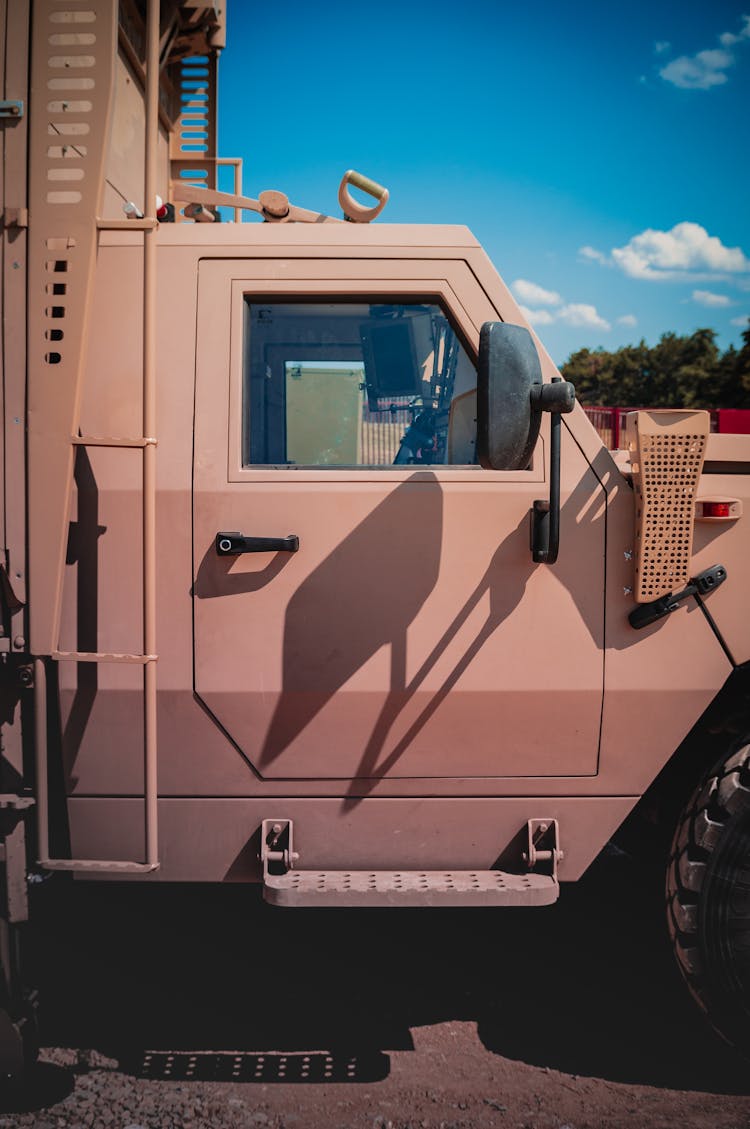 Cabin Of Military Truck