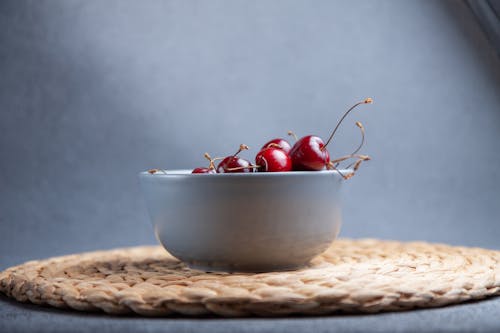 Gratis stockfoto met dienblad, kersen, rieten