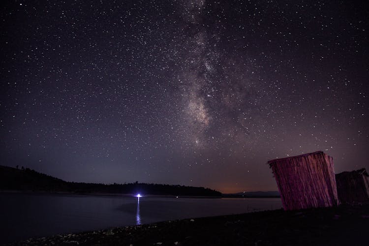 View Of Stars In The Sky At Night