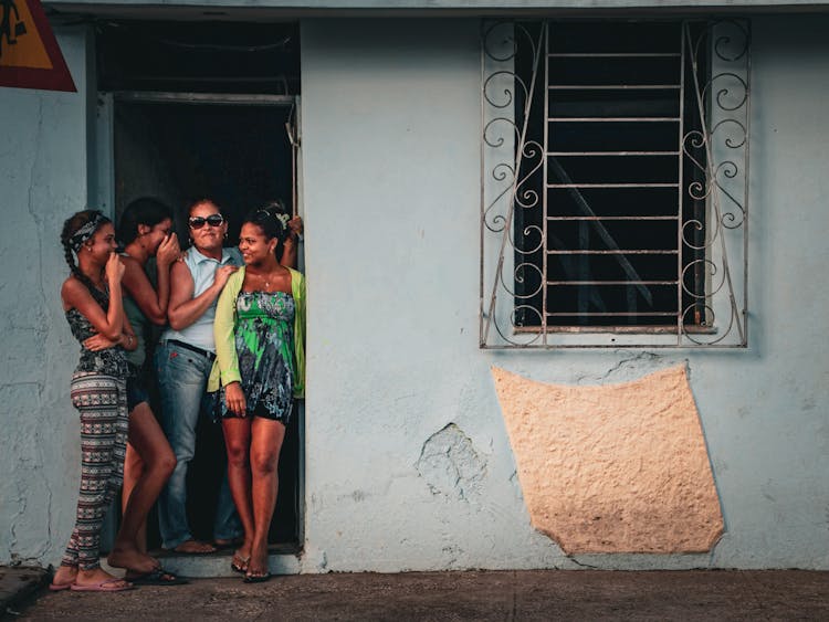 Mother With Teenage Daughters 