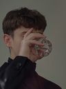 Portrait of a Man Drinking