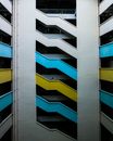 Free stock photo of abandoned building, abstract, bright colours