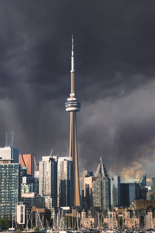 Photos gratuites de canada, centre-ville, ciel nuageux