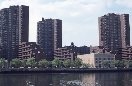 City Buildings Near the River