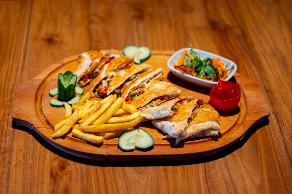 Cheesy Veggie Quesadilla Cheesy Veggie Quesadilla