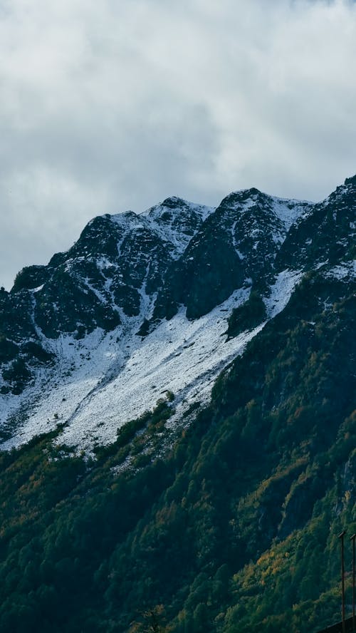 Бесплатное стоковое фото с вертикальный выстрел, горная местность, горы