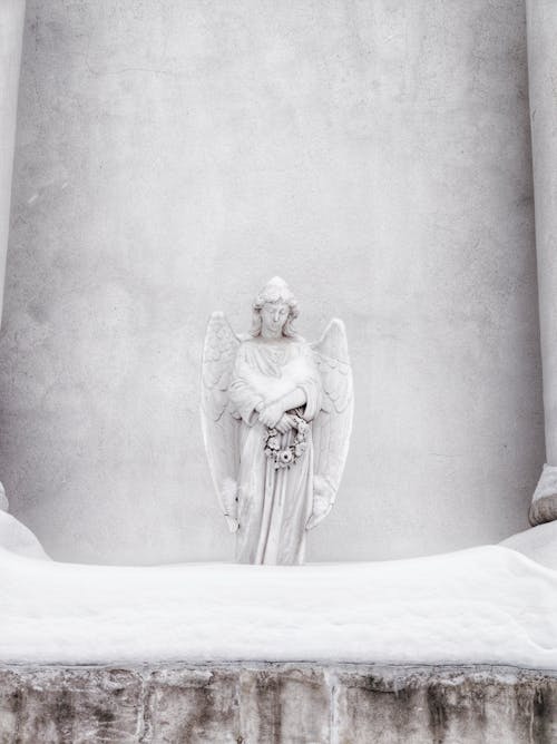 Kostenloses Stock Foto zu engel, kunst, marmor