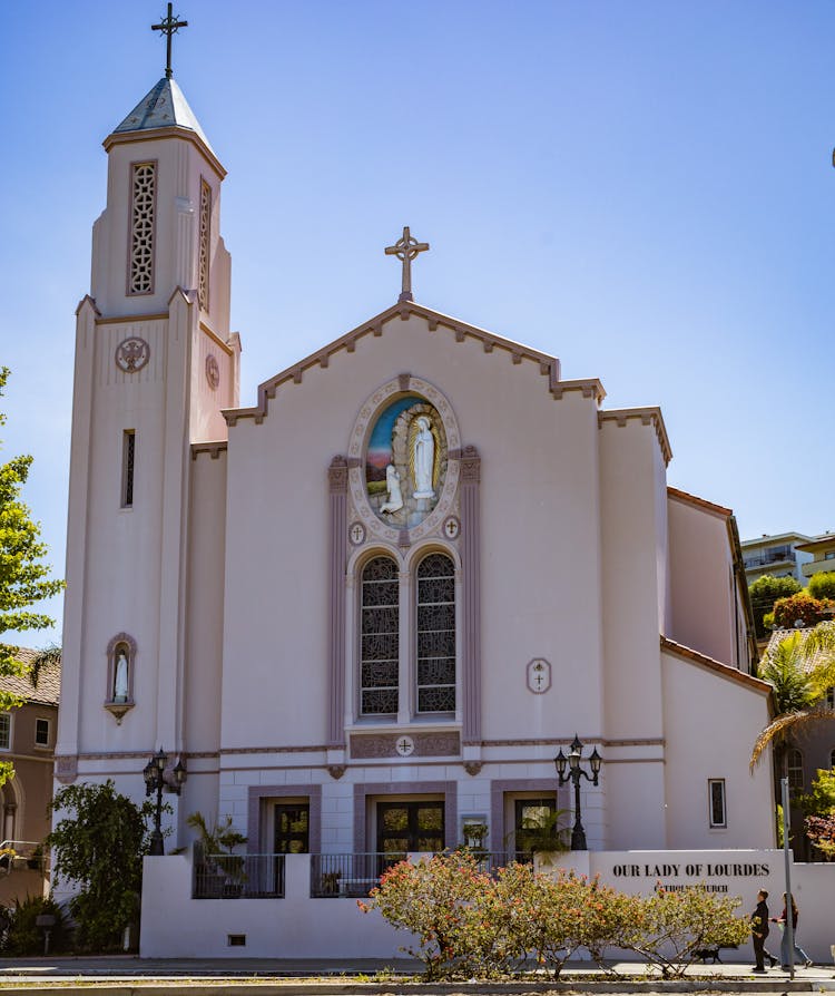 Our Lady Of Lourdes Church In Oakland, California