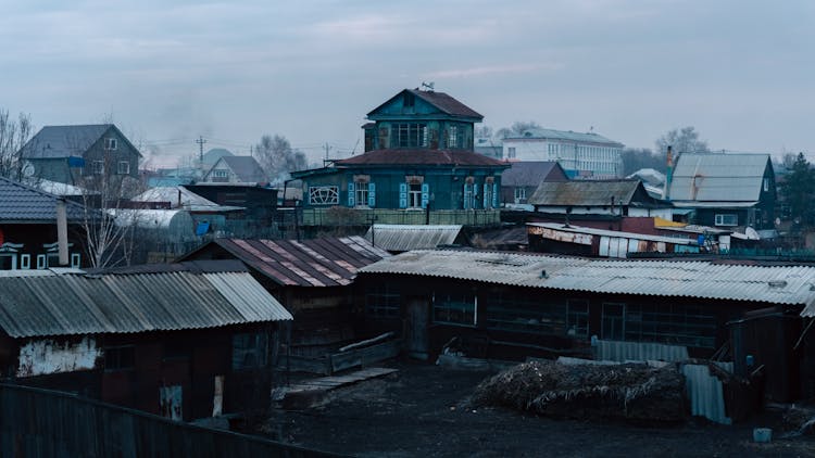 Houses In A Rural Area