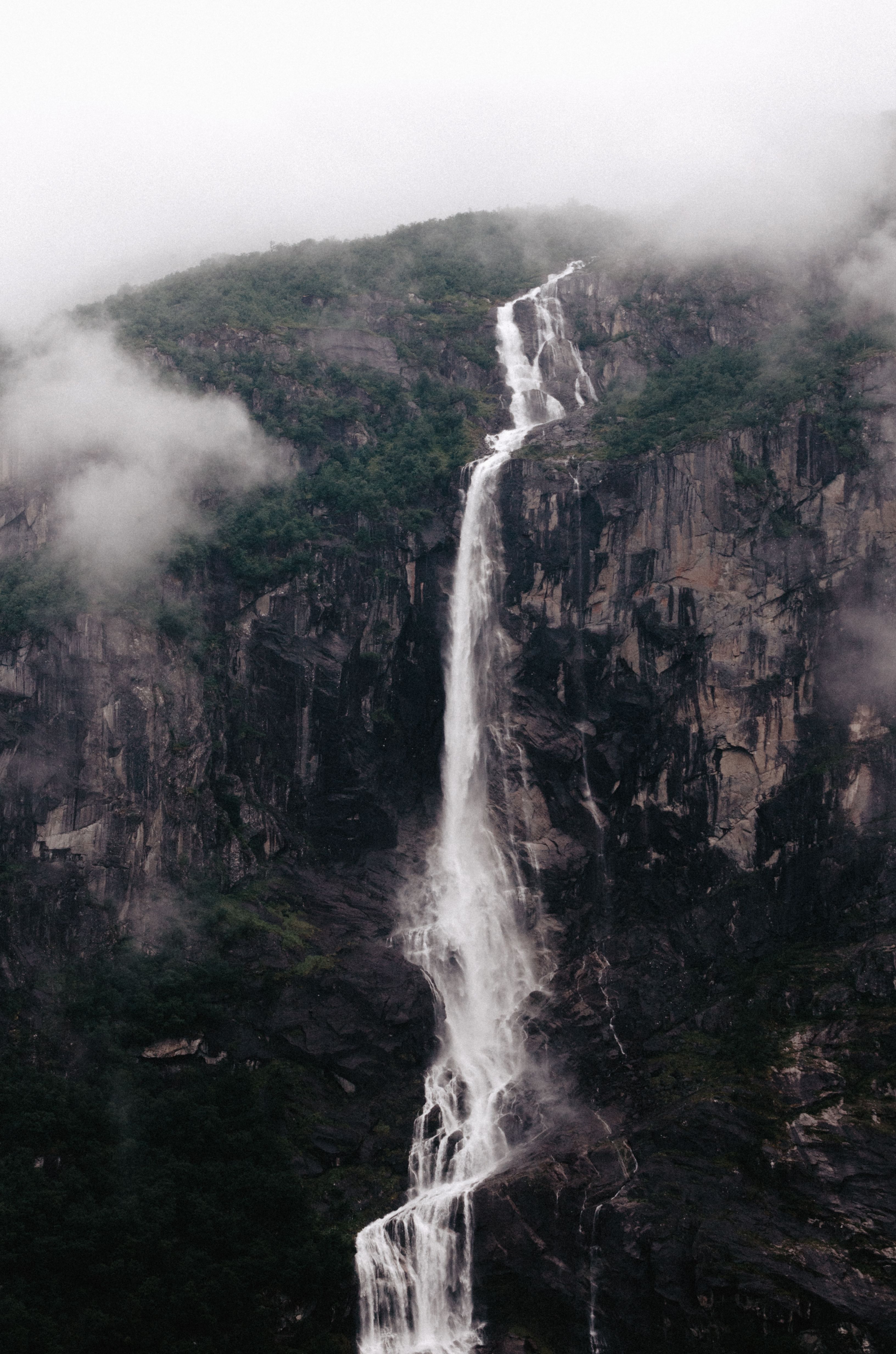 Photo of a Mountain Waterfall · Free Stock Photo