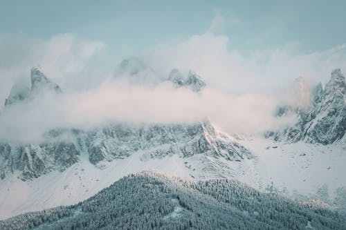 Kostnadsfria Kostnadsfri bild av bergen, kall, moln Stock foto