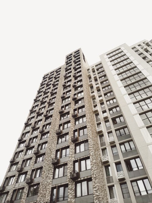 Low Angle Shot of an Apartment Building 