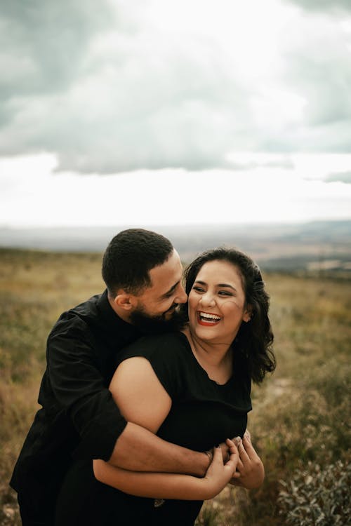 Portrait of a Couple in a Field