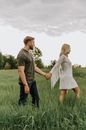Free stock photo of couple holding hands, engaged, nature background