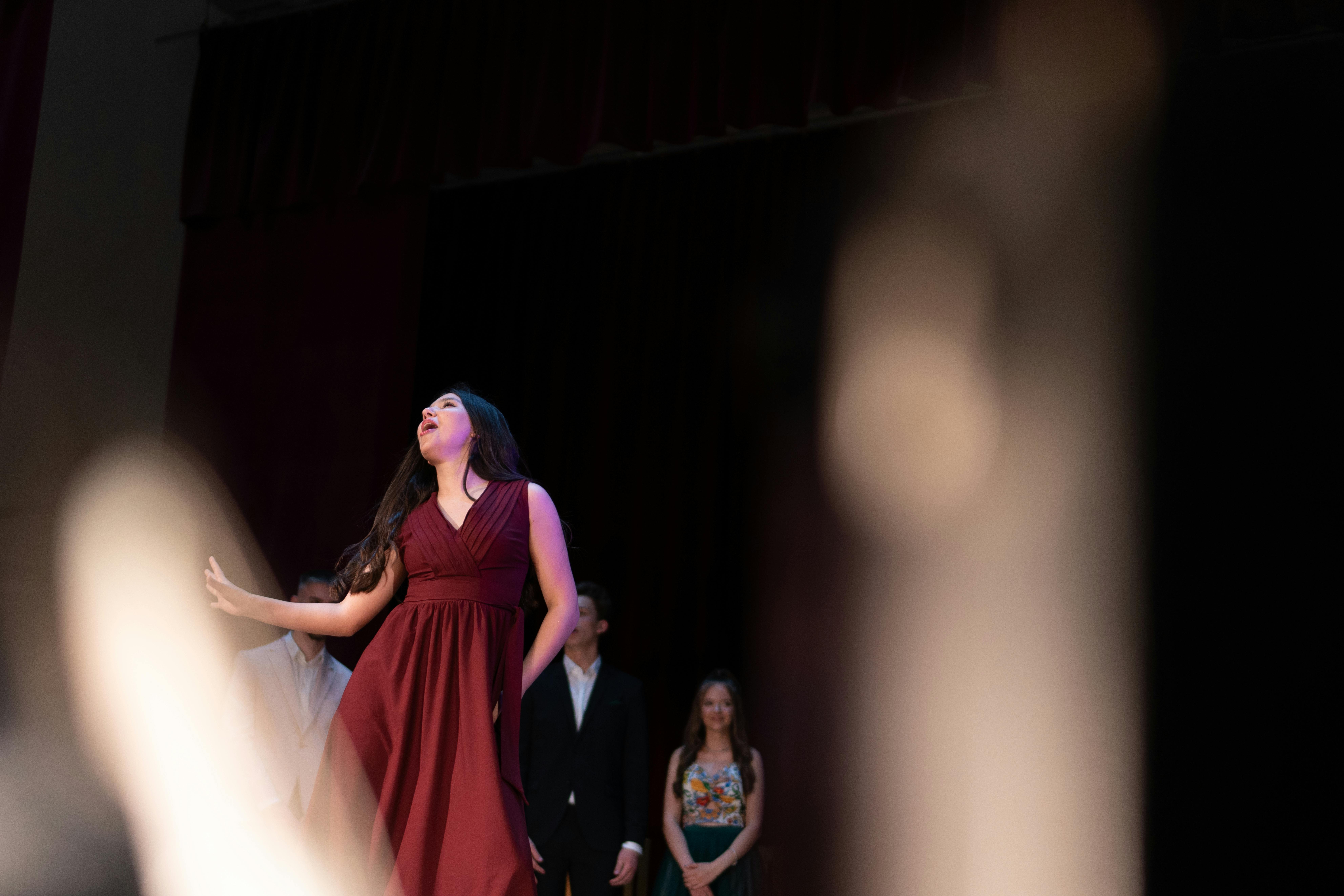 Close-up of Cordyceps mushrooms growing on bark