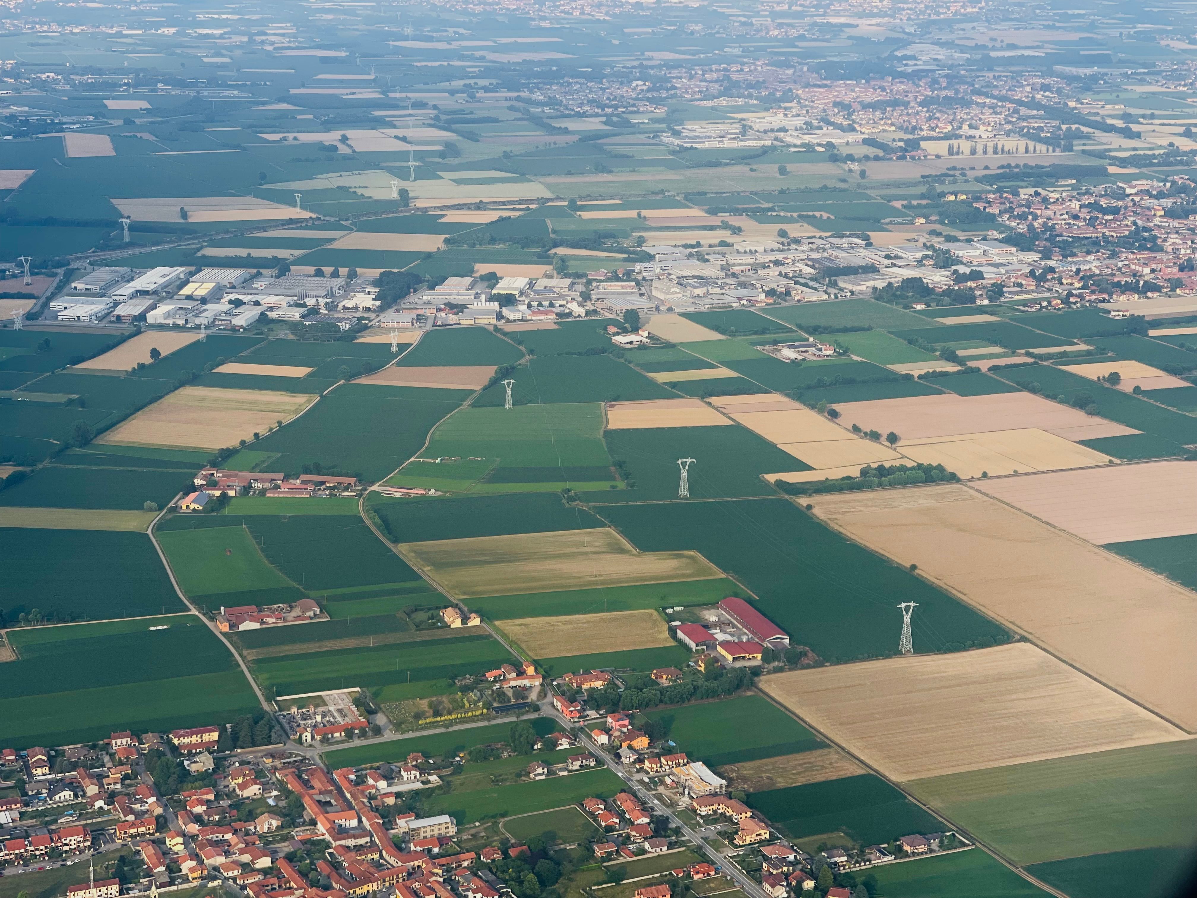 Aerial View of Green Grass Field · Free Stock Photo