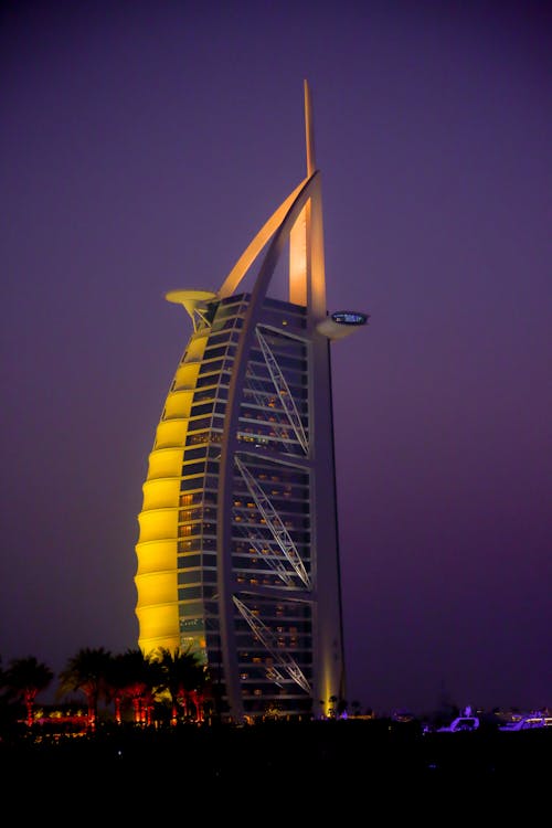 Darmowe zdjęcie z galerii z atrakcja turystyczna, atrakcje turystyczne, burj al arab