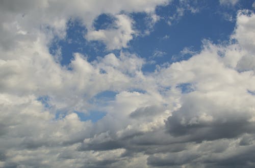 Cloudscape on a Blue Sky 