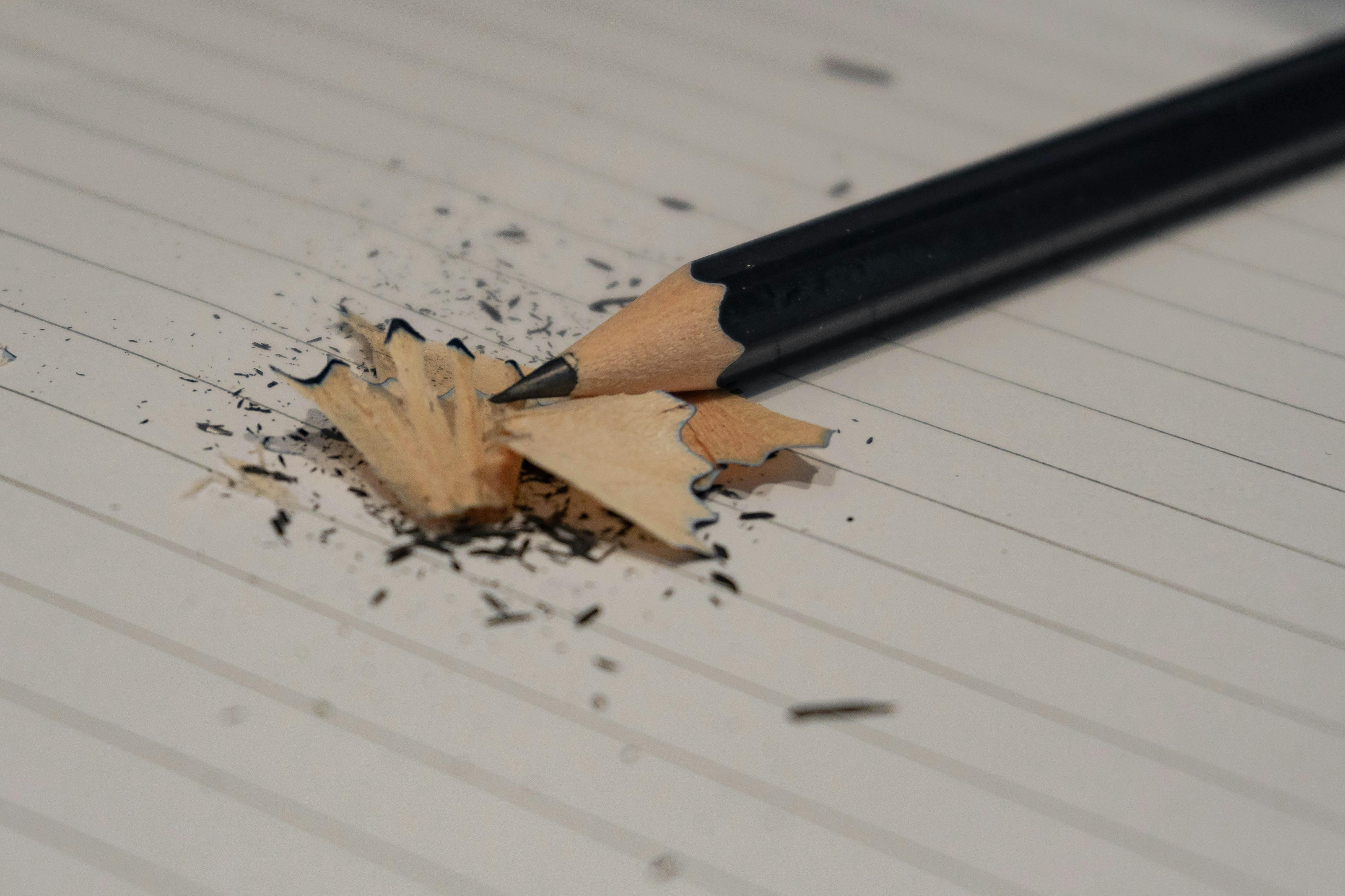 pencil-shavings-free-stock-photo