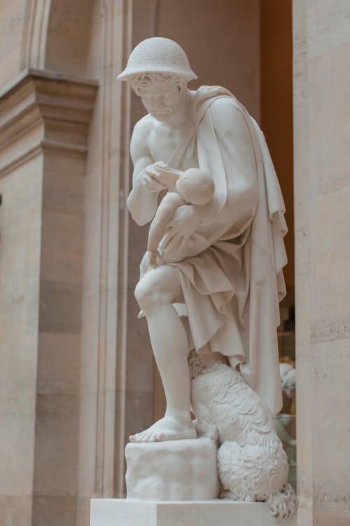 Scultura, Statua, Arte, Pittura Antica, Faraone, Parigi, Museo Del Louvre