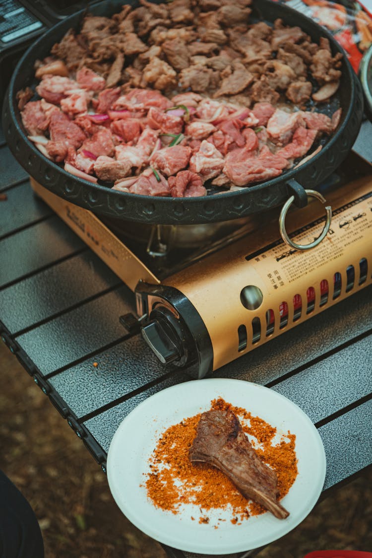 Korean BBQ On Griller 