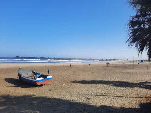 Free stock photo of alone, dinghy, family day