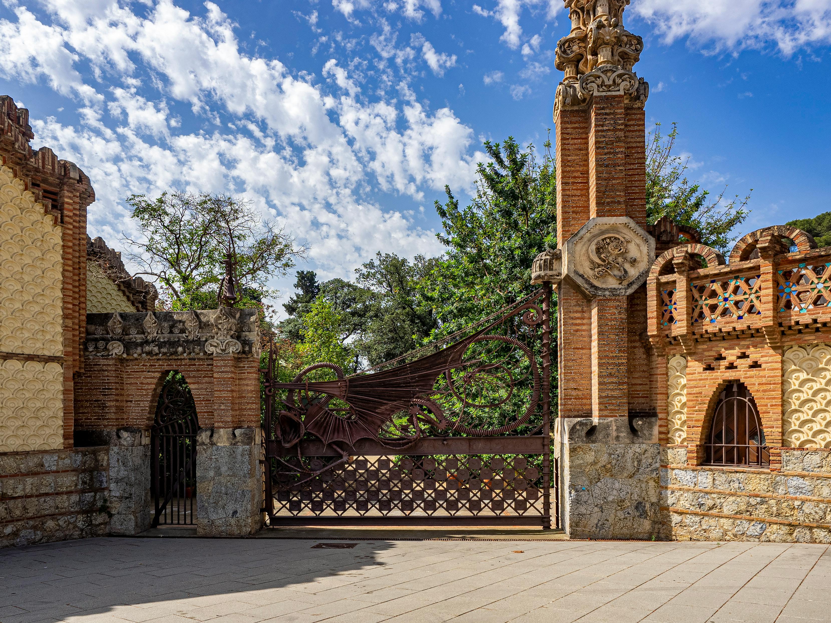 pavellons guell in barcelona
