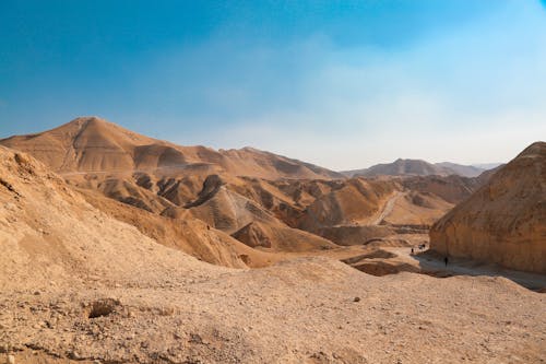 Barren Hills in the Desert