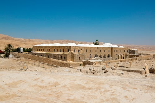 Ancient Temple in Desert