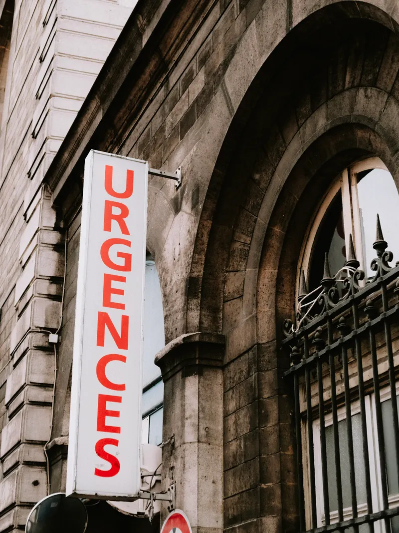 VTC rendez-vous médicaux - Entrée hôpital