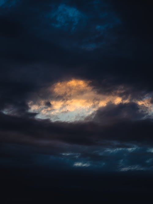 垂直拍攝, 多雲的, 天性 的 免費圖庫相片