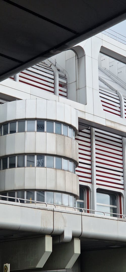 Futuristic Building of the Internationales Congress Centrum Berlin