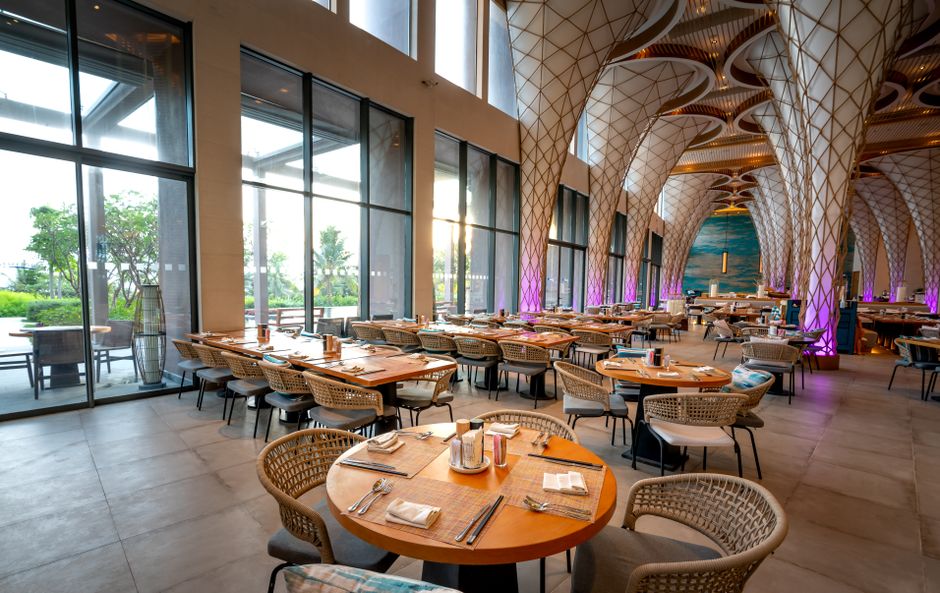 Flambe Karma unique artistically designed restaurant interior - dinner date spots Flambe Karma unique artistically designed restaurant interior - dinner date spots