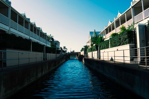 Free stock photo of architecture, blue, buildings Stock Photo