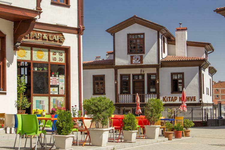 Al Fresco Set Up Of A Café