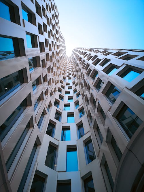 Low Angle Shot of High-rise Building 