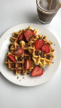 Waffles Chocolate Chip Food Lion